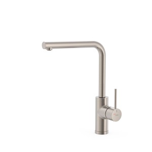 Mitigeur cuisine Acier - TRES 23044006AC 