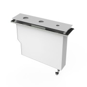 Réservoir pour robinetterie de rebord de baignoire WHITEMAT (blanc mat) - TRES 20024501BM 