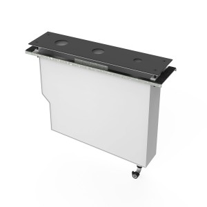 Réservoir pour robinetterie de rebord de baignoire BLACKMAT (noir mat) - TRES 20224501NM 