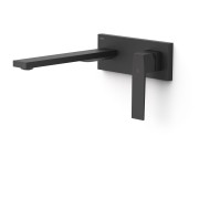Façade mitigeur lavabo Noir mat - TRES 20230032NM 