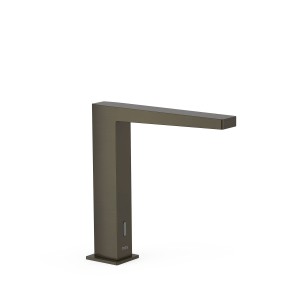 Robinet lavabo électronique avec système pré-mélangeur Noir Bronze - TRES 20261320KMB 