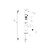 Mitigeur éco-efficace pour lavabo Chromé - TRES 22010401 