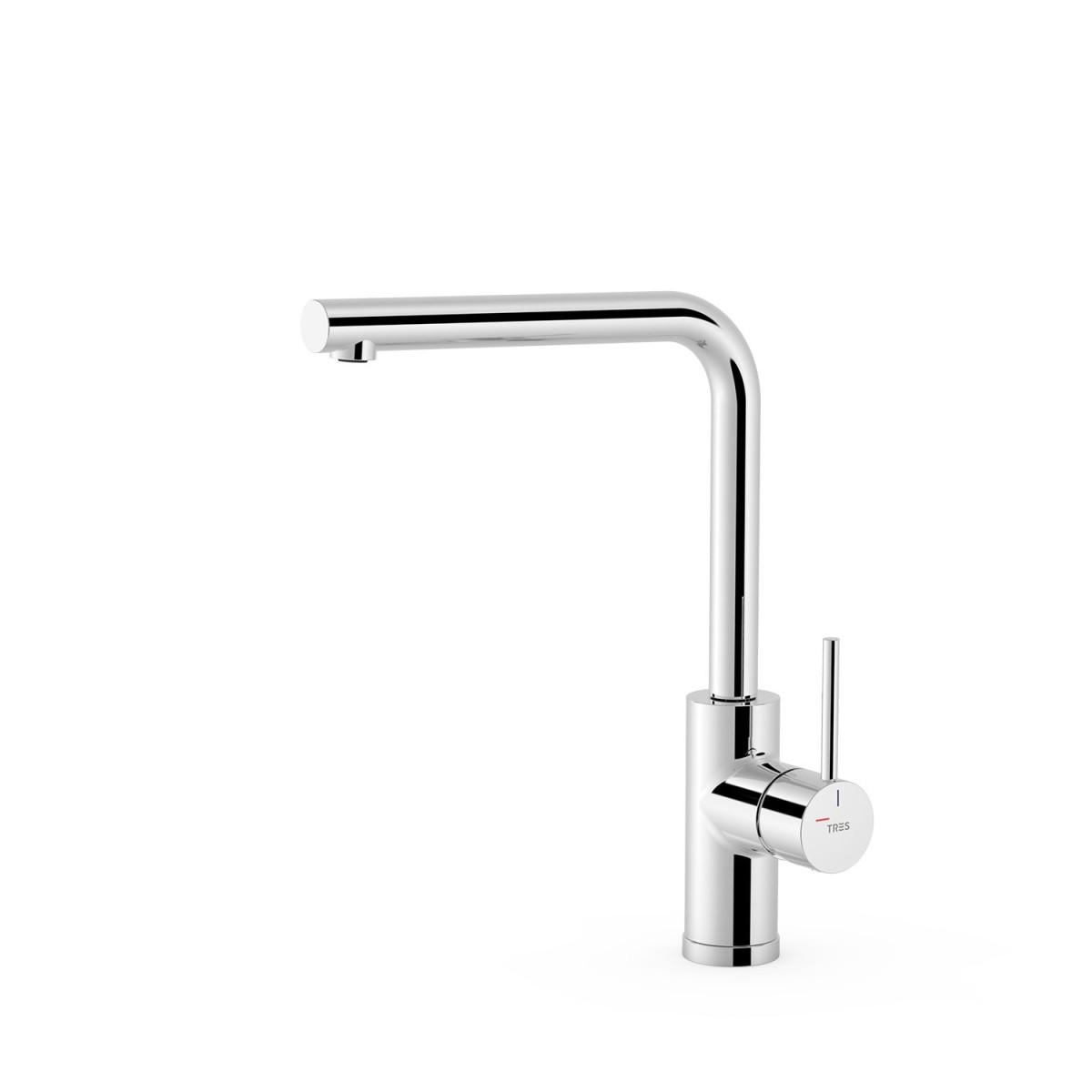 Mitigeur cuisine Chromé - TRES 23044006 