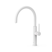 Mitigeur cuisine WHITEMAT (blanc mat) - TRES 23044003BM 