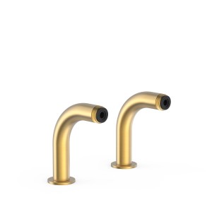 Colonnettes bord de baignoire Or Mat 24K - TRES 29987001OM 