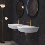 Vasque suspendue charme 70*51*h19 monotrou - CRISTINA ONDYNA CHA7051 