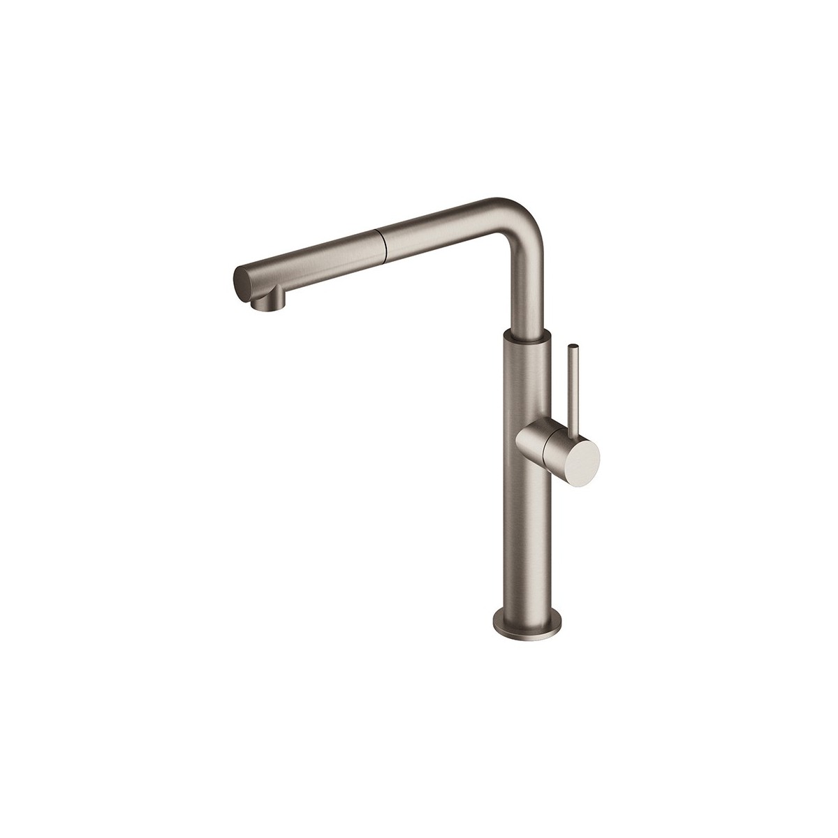 Mitigeur cuisine avec douchette pull out bi-jet inox - CRISTINA ONDYNA KX50128 