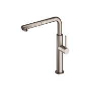 Mitigeur cuisine avec douchette pull out bi-jet inox - CRISTINA ONDYNA KX50128 