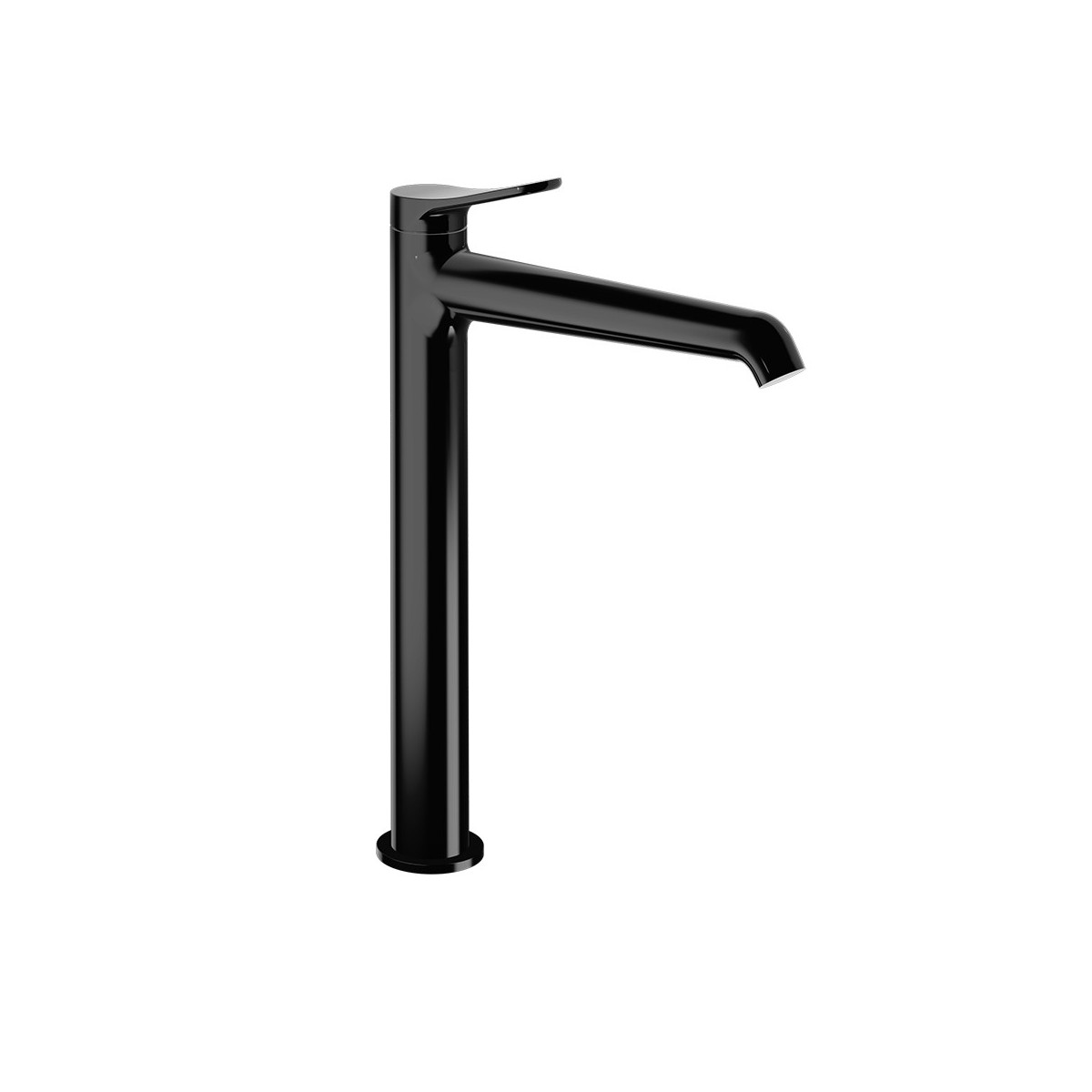 Mitigeur lavabo haut avec vidage up&down Infinity Black PVD - CRISTINA ONDYNA BT22255P 