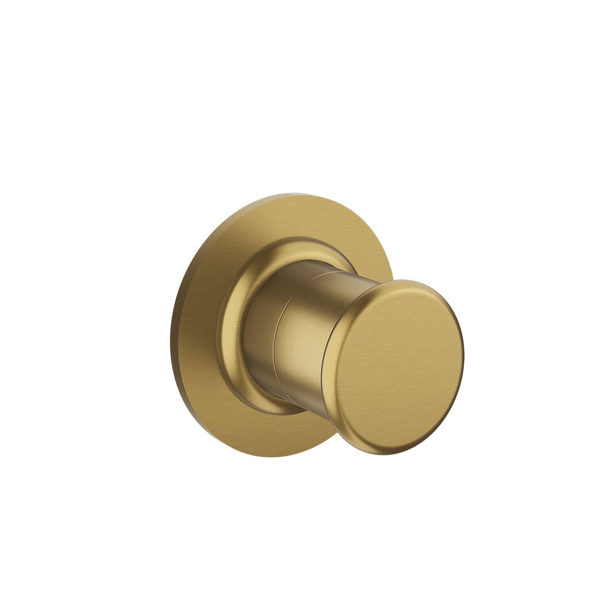 Inverseur encastre complet 2 sorties Or Brossé  - CRISTINA ONDYNA FA68396P 