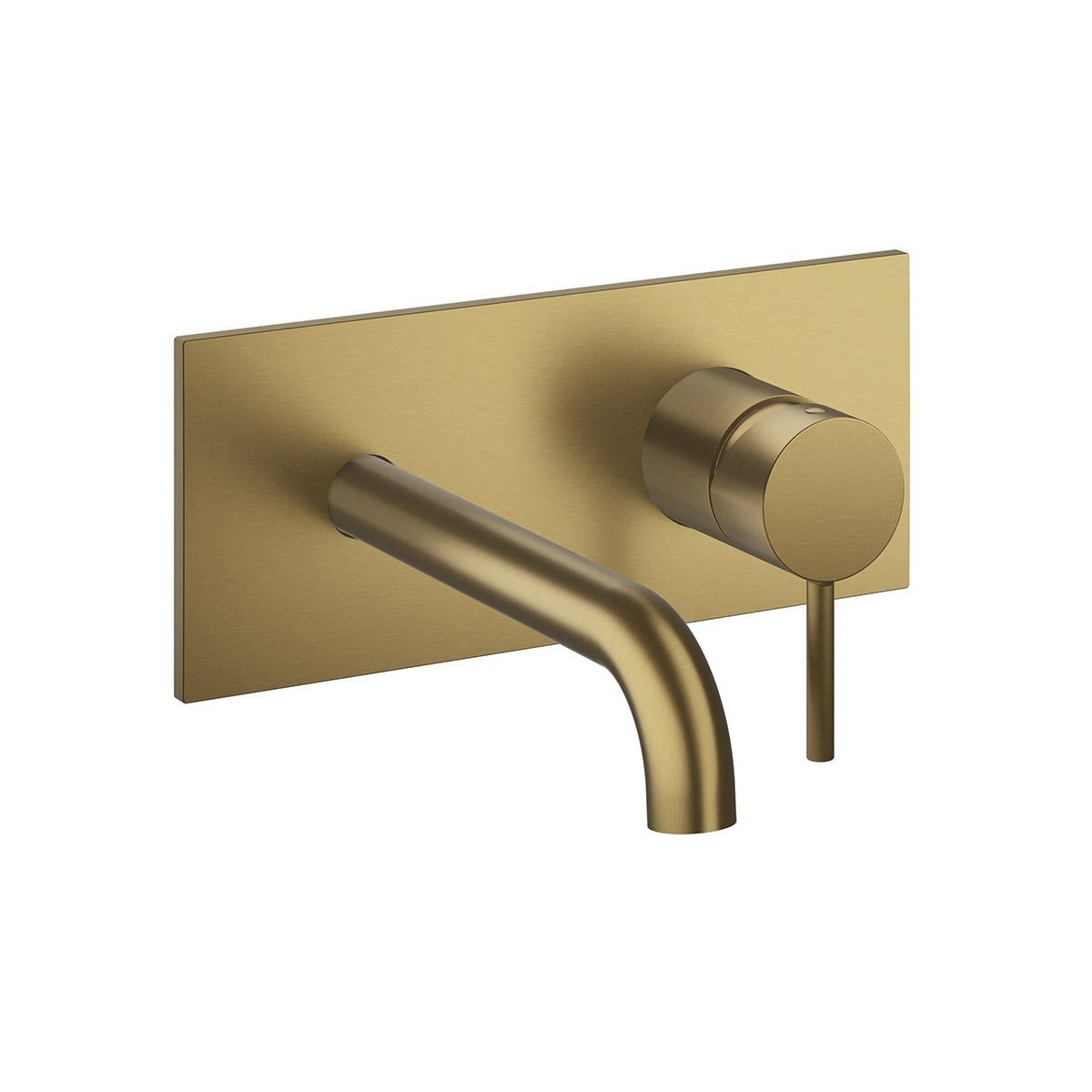 Façade mitigeur lavabo bec 185 mm Phi Or Brossé - CRISTINA ONDYNA PH25696P 