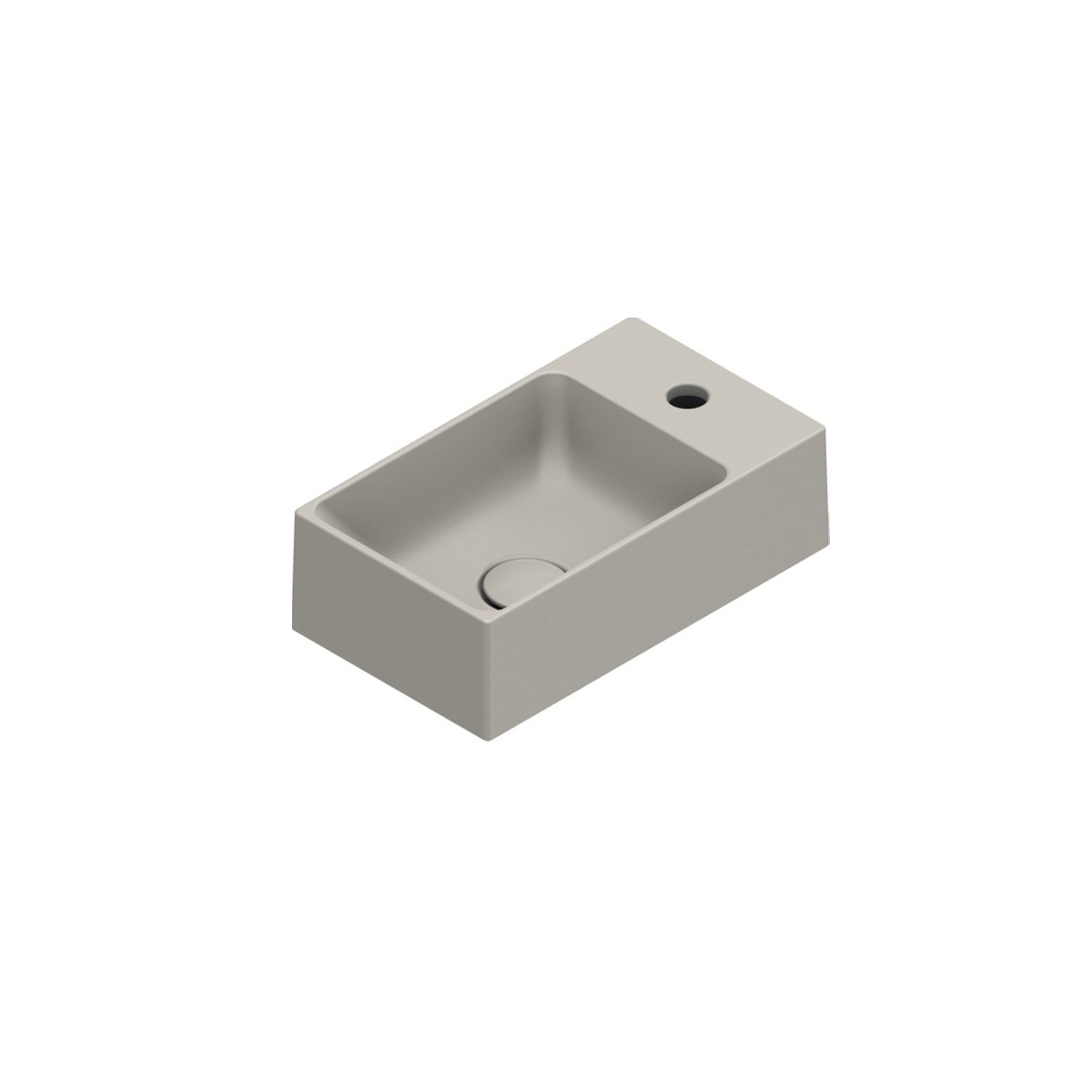 Vasque lave-main Tonalita Sable - CRISTINA ONDYNA TP4023SA 