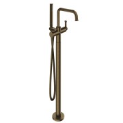 Bain douche mitigeur monocolonne sur pied sans mecanisme Vieux Bronze Mat - CRISTINA ONDYNA FA18993 