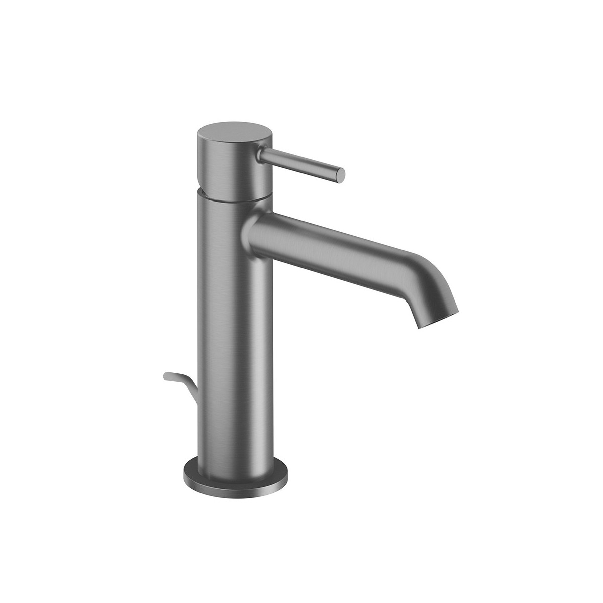 Mitigeur Lavabo avec vidage tirette laiton Phi Metal Brossé - CRISTINA ONDYNA PH22177 