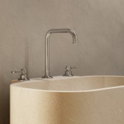 Melangeur lavabo 3 trous Chromé - CRISTINA ONDYNA FA20551 