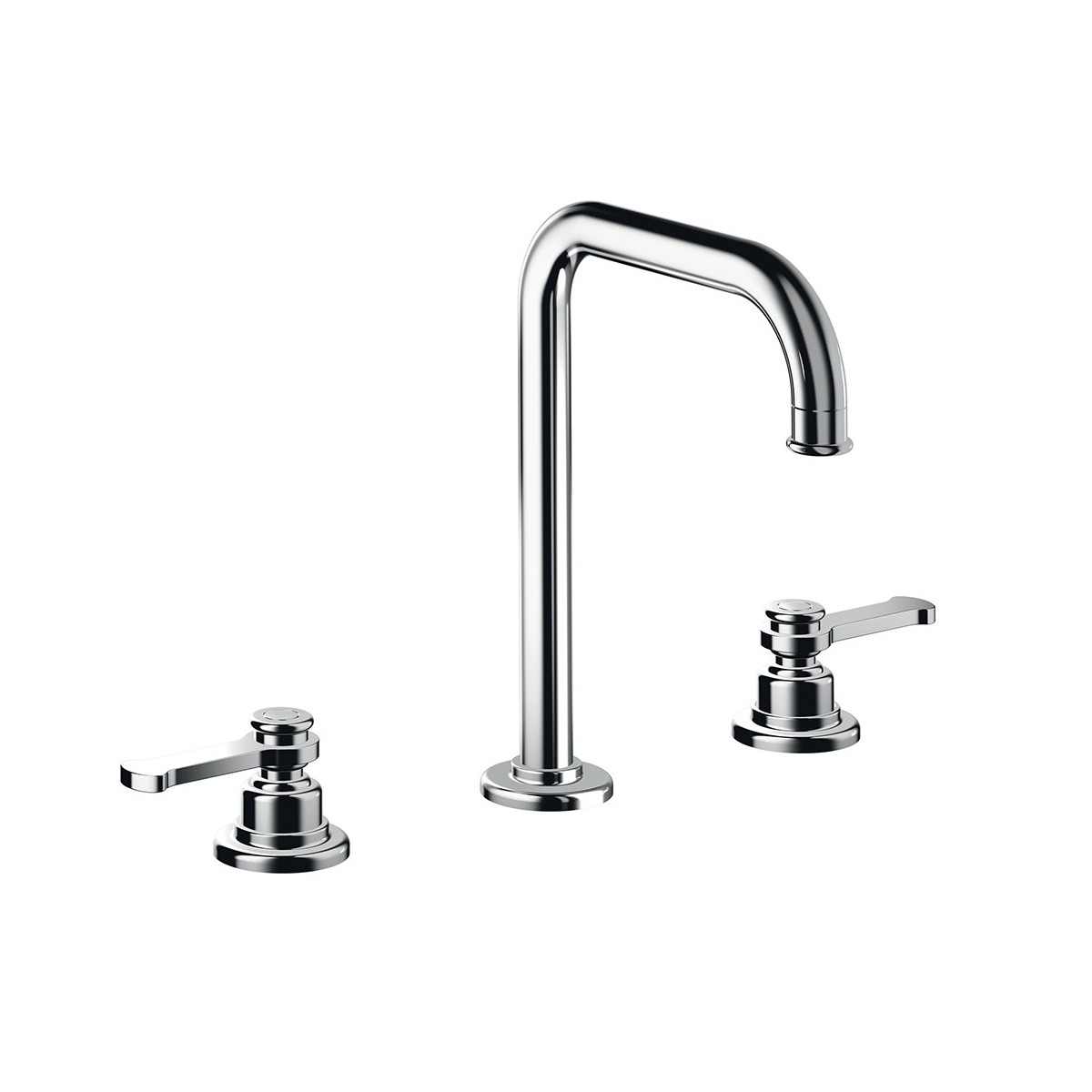 Melangeur lavabo 3 trous Chromé - CRISTINA ONDYNA FA20551 