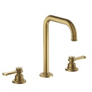 Melangeur lavabo 3 trous Or Brossé - CRISTINA ONDYNA FA20596P 