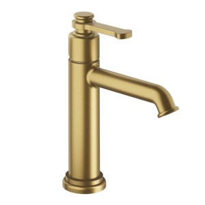 Mitigeur lavabo regular avec vidage up&down® Or Brossé - CRISTINA ONDYNA FA22096P 