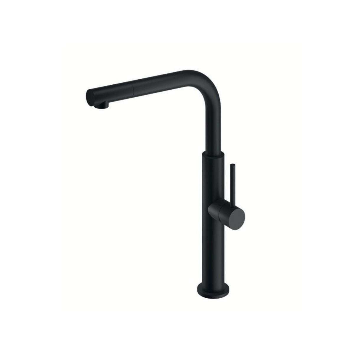 Mitigeur cuisine avec douchette pull out monojet black - CRISTINA ONDYNA KX50013 