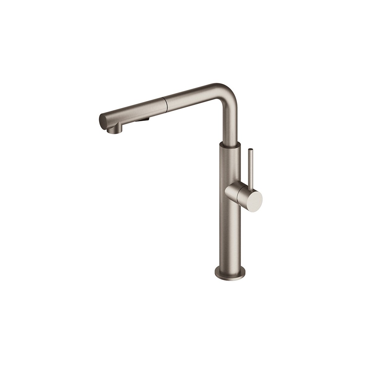 Mitigeur cuisine avec douchette pull out monojet inox - CRISTINA ONDYNA KX50028 