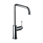 Mitigeur cuisine monotrou sur plan bec 225 haut 288 poigne droite Faro Chromé - CRISTINA ONDYNA FA52651 