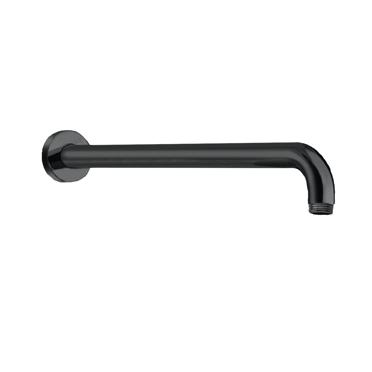 Bras de douche rond 35 cm Infinity Black PVD - CRISTINA ONDYNA PD41155P 