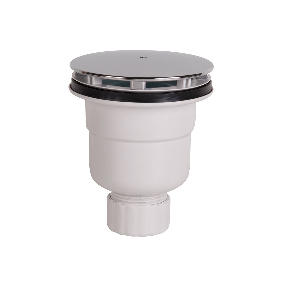 Bonde de douche verticale diam 90 encombrement 107 - CRISTINA ONDYNA OM525851 