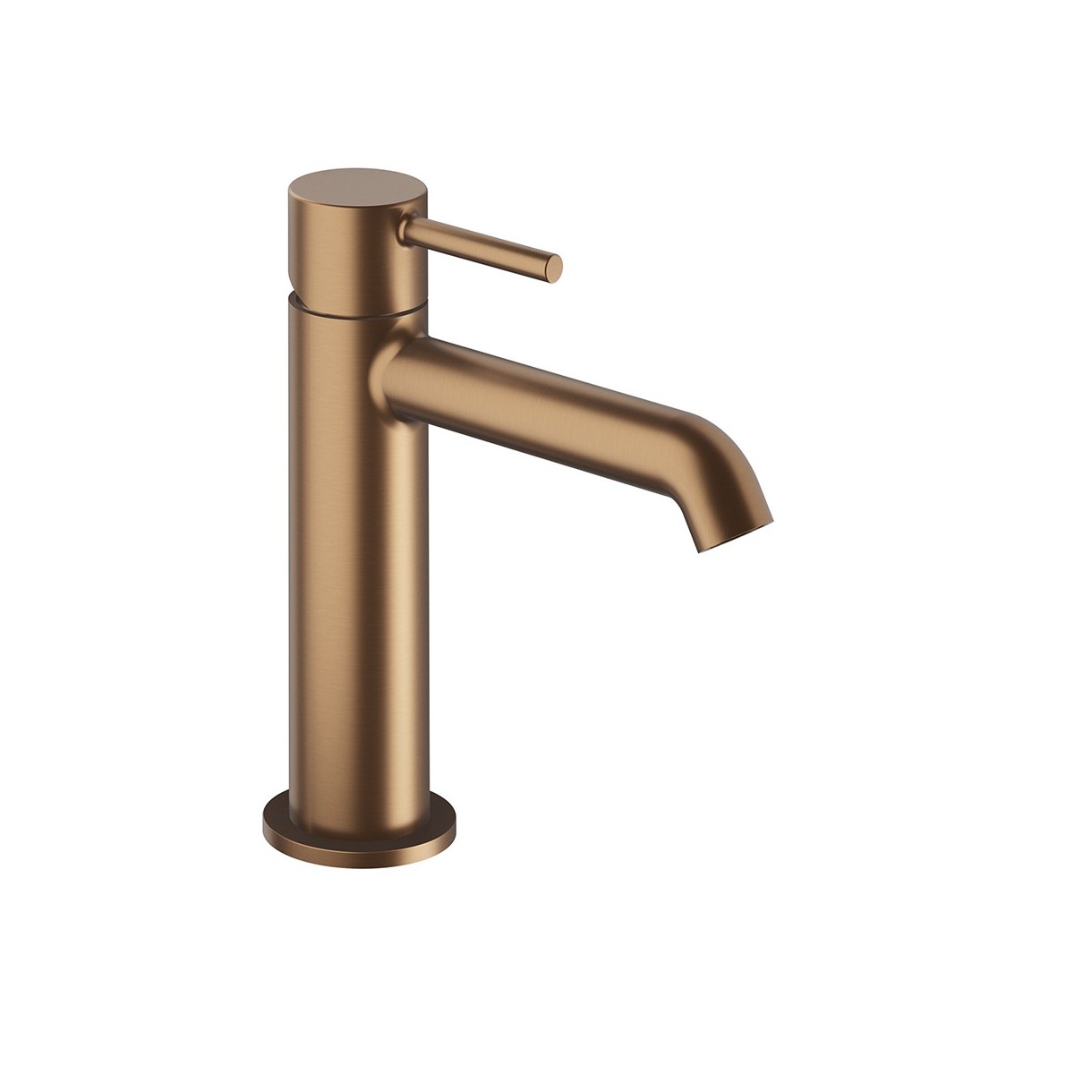 Mitigeur Lavabo avec vidage up&down laiton Phi Or Rose Brossé PVD - CRISTINA ONDYNA PH22034P 