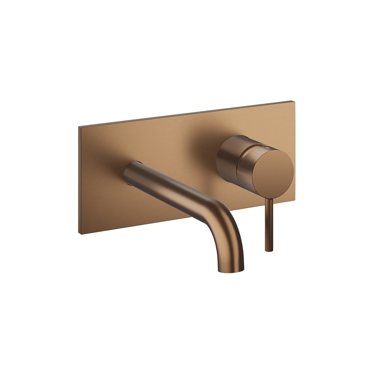 Façade mitigeur lavabo bec 225 mm Phi Or Rose Brossé PVD - CRISTINA ONDYNA PH25834P 