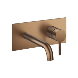 Façade mitigeur lavabo bec 225 mm Phi Or Rose Brossé PVD - CRISTINA ONDYNA PH25834P 