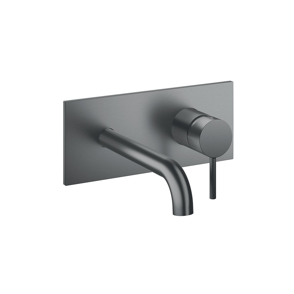 Façade mitigeur lavabo bec 225 mm Phi Metal Brossé - CRISTINA ONDYNA PH25877 