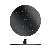 Pomme de douche sandwich inox ronde 30 Infinity Black PVD - CRISTINA ONDYNA PD95355P 