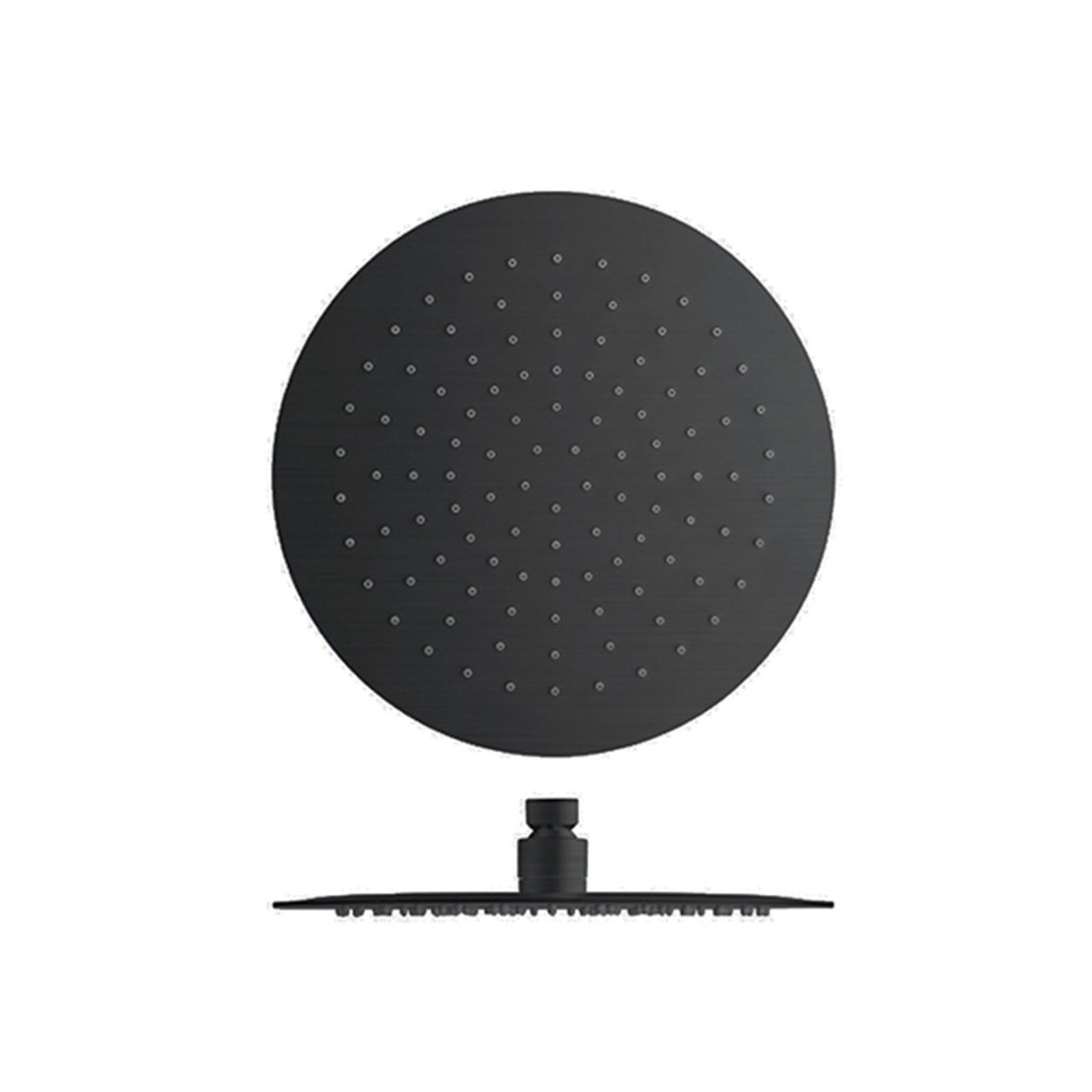 Pomme de douche sandwich inox ronde 30 Imperial Black - CRISTINA ONDYNA PD95376 