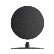 Pomme de douche sandwich inox ronde 30 Imperial Black - CRISTINA ONDYNA PD95376 