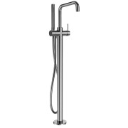 Mitigeur bain douche monocolonne Phi Metal Brossé - CRISTINA ONDYNA PH18977 