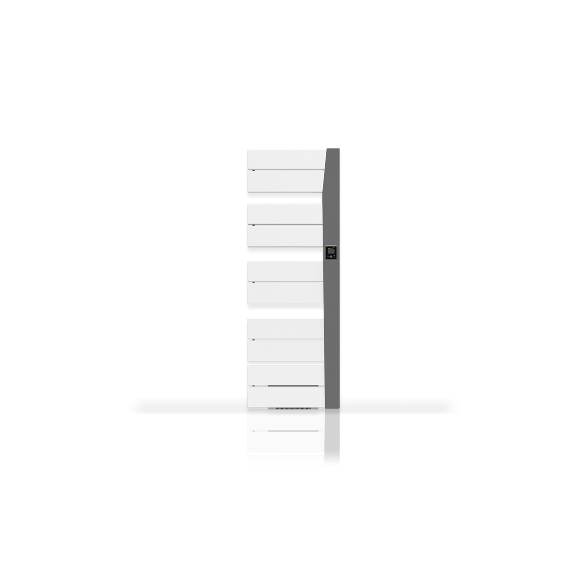 Sèche-serviettes électrique NOIROT CORSICA 2 Soufflant 1650W (650W+1000W) montant Anthracite