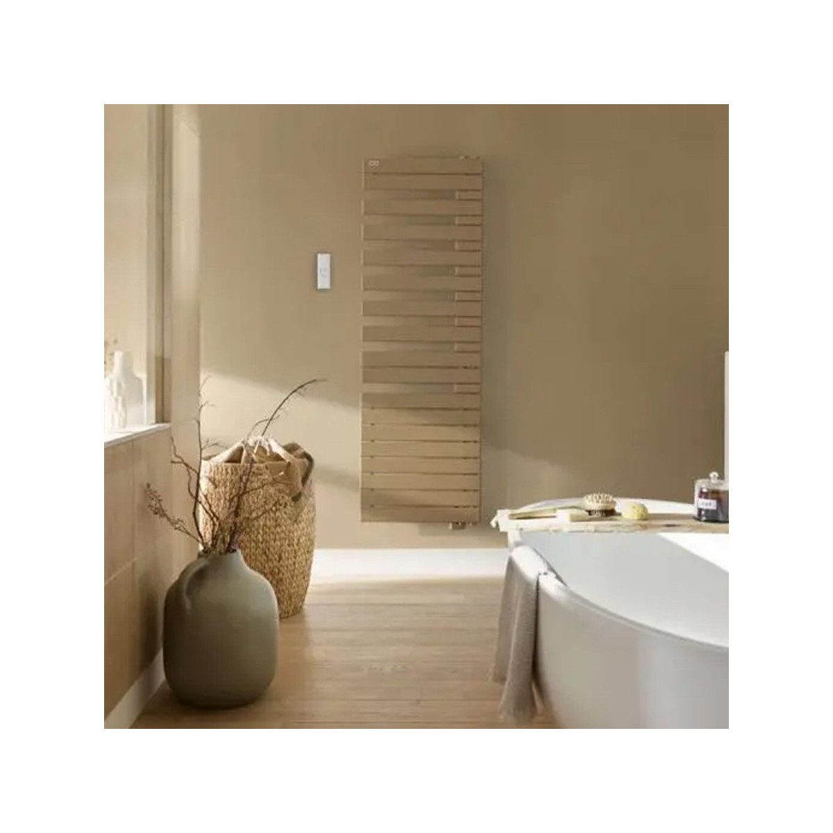 Sèche-serviette ACOVA FASSANE Spa Asymétrique à droite électrique IHD 750W TFRSR075055EDAF