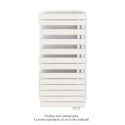 Acova Radiateur sèche-serviettes 750W Fassane Spa avec télécommande