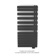 Acova Radiateur sèche-serviettes 750W Fassane Spa avec télécommande