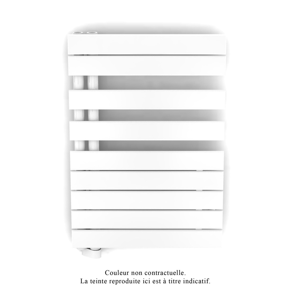 Acova Radiateur sèche-serviettes 500W Fassane Spa avec télécommande asymétrique gauche