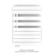 Acova Radiateur sèche-serviettes 500W Fassane Spa avec télécommande asymétrique gauche