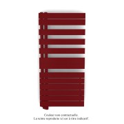 Acova Radiateur sèche-serviettes 750W Fassane Spa avec télécommande asymétrique gauche