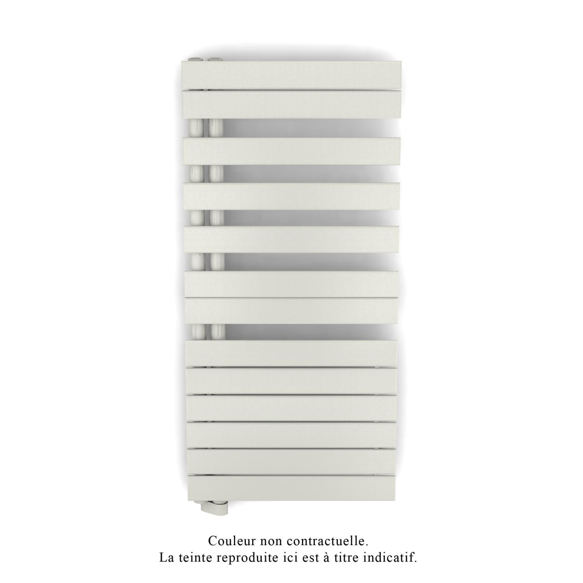 Acova Radiateur sèche-serviettes 750W Fassane Spa avec télécommande asymétrique gauche