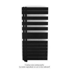 Acova Radiateur sèche-serviettes 750W Fassane Spa avec télécommande asymétrique gauche