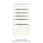 Acova Radiateur sèche-serviettes 750W Fassane Spa avec télécommande asymétrique gauche