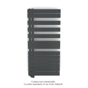 Acova Radiateur sèche-serviettes 750W Fassane Spa avec télécommande asymétrique gauche