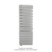 Acova Radiateur sèche-serviettes 1000W Fassane Spa avec télécommande asymétrique gauche
