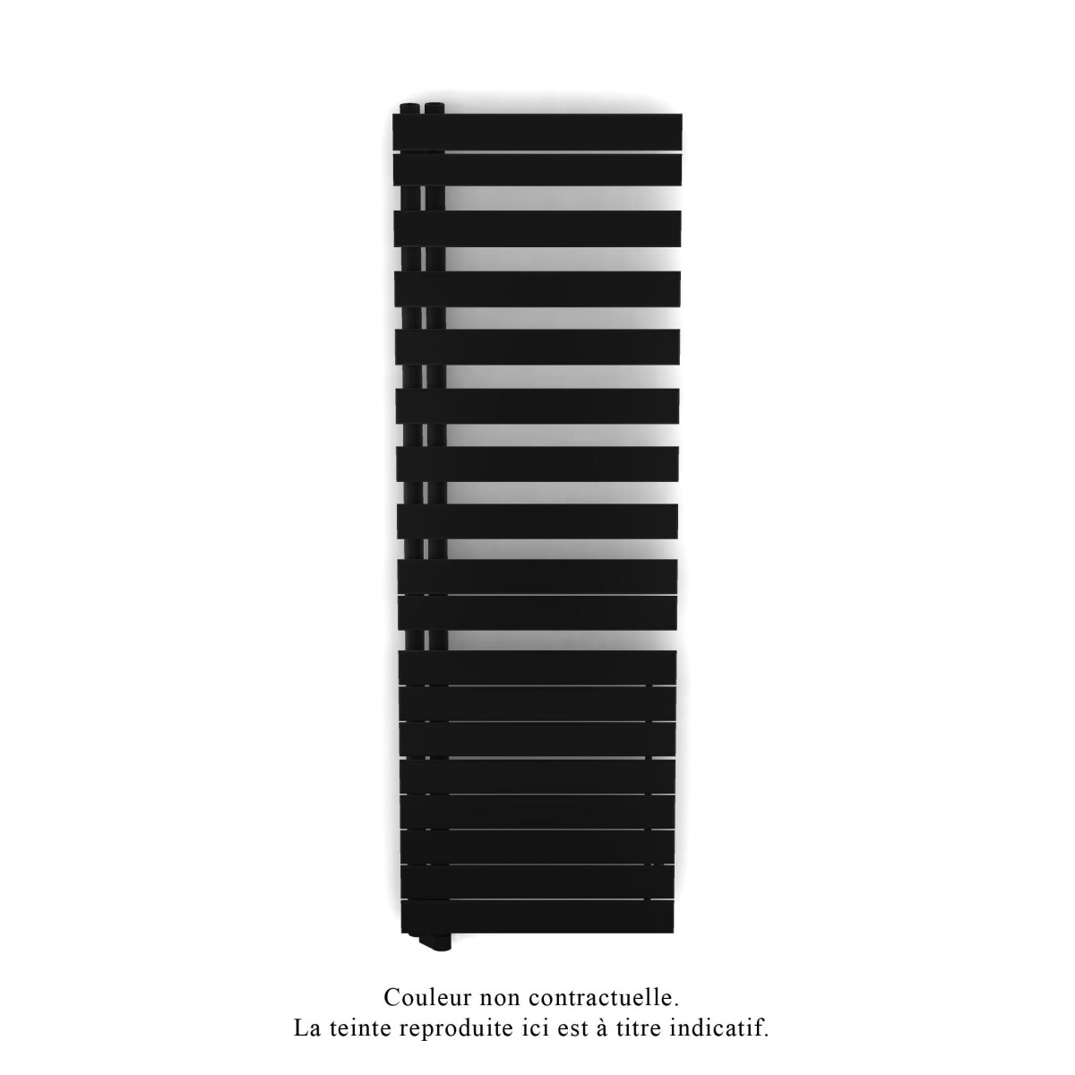 Acova Radiateur sèche-serviettes 1000W Fassane Spa avec télécommande asymétrique gauche