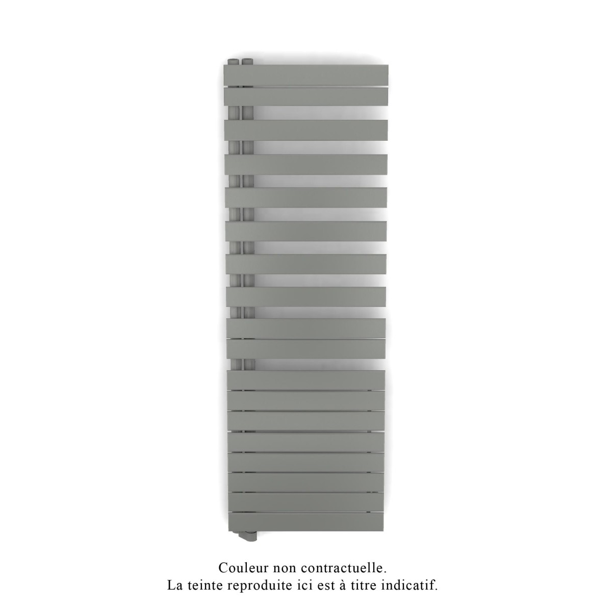 Acova Radiateur sèche-serviettes 1000W Fassane Spa avec télécommande asymétrique gauche