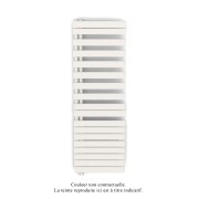 Acova Radiateur sèche-serviettes 1000W Fassane Spa avec télécommande asymétrique gauche